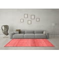 thumbnail image 3 of Ahgly Company Indoor Rectangle Abstract Red Modern Area Rugs, 2' x 4', 3 of 4