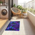 thumbnail image 4 of Yayeee Doormat for Inside 20"x32" Absorbent Low-Profile Washable Non-Slip Rubber Backed Entryway Rug, Night Mushrooms Pattern, 4 of 8