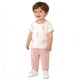 thumbnail image 1 of Ropa fina de verano para bebés, hecha de poliéster, para hombres y mujeres, para recién nacidos, con aire acondicionado, pijama de manga corta y cuello redondo., 1 of 6