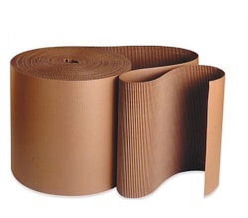 UOFFICE Corrugated Wrap 24" x 250' x 1/8" Thick - B Flute - Cardboard Wrap