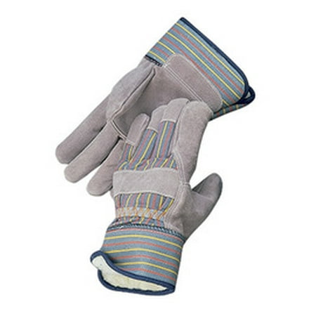 

Radnor X-Large Blue Red Stripe And Gray Cowhide Pile Lined Cold Weather Gloves (32 Pairs)