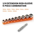 Flexible Drill Bit Extension Holder+Impact Right Angle Cordless Drill ...