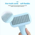 thumbnail image 6 of Visland Dog Grooming Brush Self Cleaning Pet Shedding Grooming Hair Slicker Massage Brush for Cats Dogs Rabbits, 6 of 8