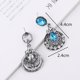 thumbnail image 2 of 1 par de pendientes de moda de nuevo diseño para mujer, recién llegado, marca de Metal dulce con gemas, pendiente de cristal en forma de gota, nuevo, 2 of 2