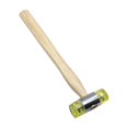 thumbnail image 3 of TopOne Paintless Car Dent Repair Tools, Double-Faced Rubber Hammer, Wood Handle Knockdown Tap Down Hammer Auto Body Dent Remover DIY Tool Universal For Furniture Assembly Tile Pane Installation, 3 of 8