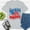 Ash, variant on God Bless America T-Shirt | Patriotic USA Flag Tee for Men and Women , Natural, S