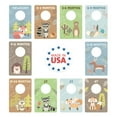 thumbnail image 6 of Woodland Closet Clothing Size Dividers / Closet Organizer For Newborn Baby To 4T Clothes / Forest Animal Baby Closet Size Dividers, 6 of 6