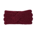 thumbnail image 4 of Moins de 10$ Casquettes de Baseball Rouges Nouveaux Bandeaux pour Femmes Filles Bandeau Croisé d'Hiver Chauffe-Oreilles Couvre-Tête, 4 of 4