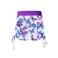 thumbnail image 2 of Sholeno Girls Quickly Dry Swimming Shorts Beach Sports Swim Trunks Drawstring Swim Bottoms Boardshorts Purple 12, 2 of 5