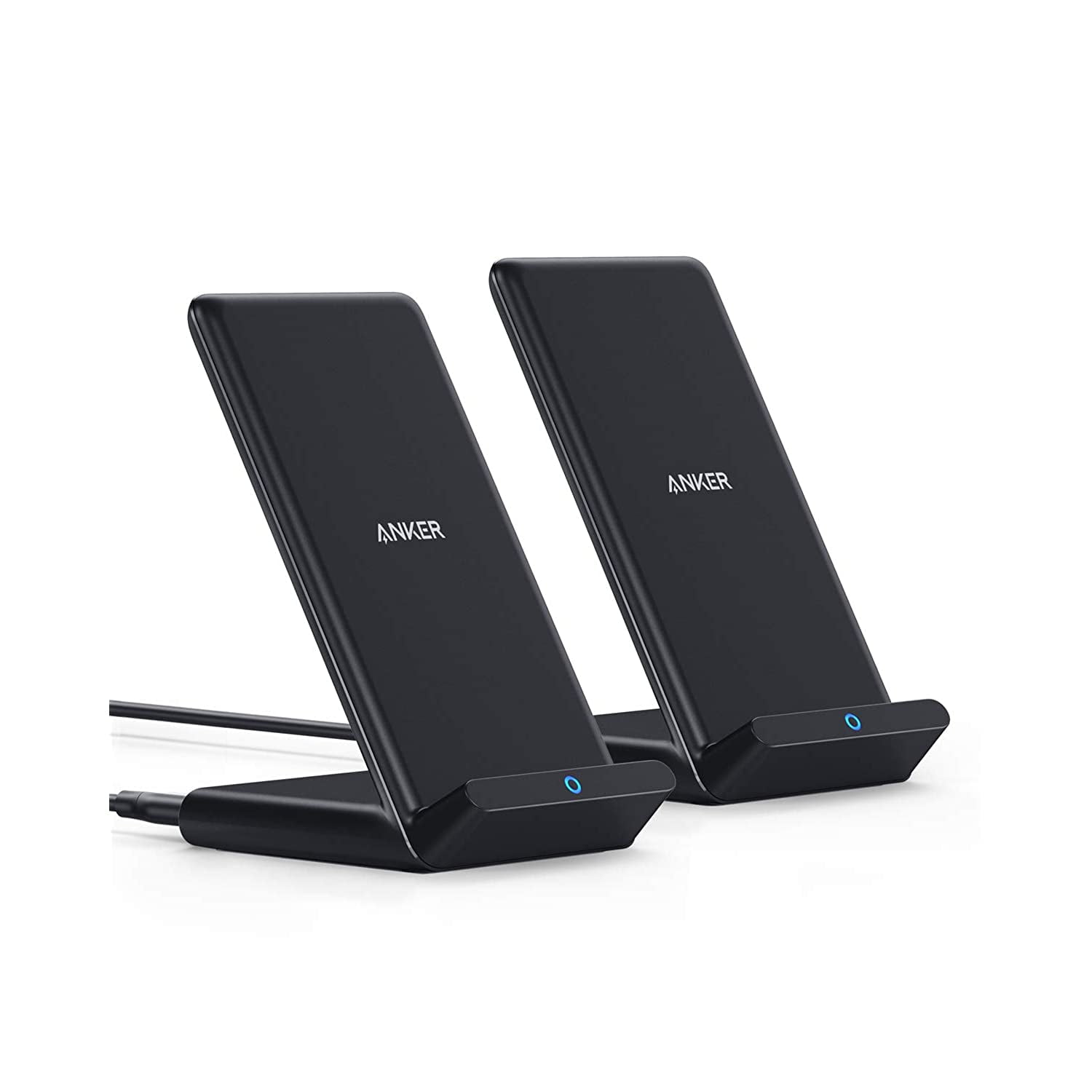 Anker Wireless Charger 2 Pack PowerWave Stand Qi Certified 7 5W For