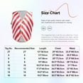 thumbnail image 7 of iiniim Kids Girls Boys Christmas Vest Candy Cane Striped V Neck Buttons Jacket Waistcoat Size 2-16 Red 10, 7 of 7