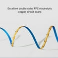 thumbnail image 3 of Flexible 12V COB LED Strip Light Uniform Light Color LED Tape Lamp For Dressing Mirror, Staircase, Cabinet, Living Room, 3 of 8