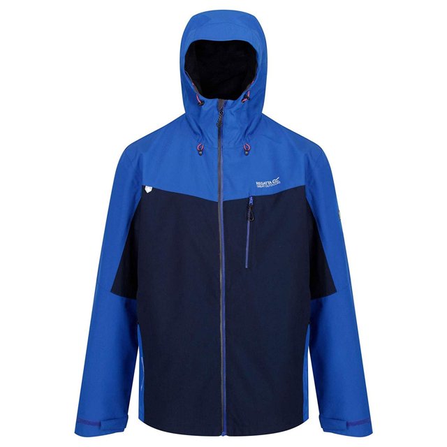 Regatta - Chaqueta con Capucha Birchdale para Hombre (Surf Spray, Marino) Regatta UTRG3474_surfspraynavy