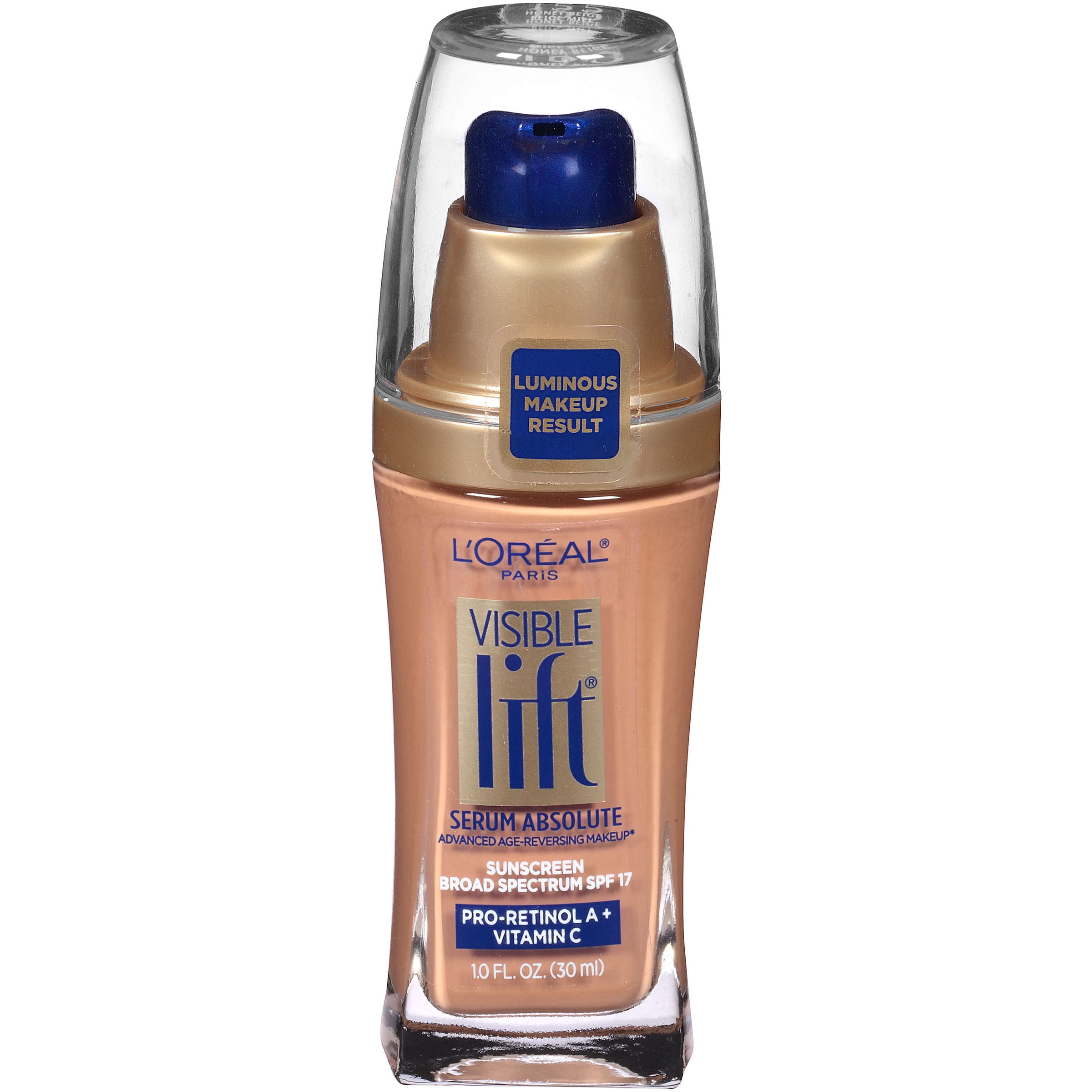 L'Oreal Paris Visible Lift Serum Absolute Lightweight Foundation, Honey