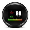 thumbnail image 1 of Peahefy Digital Speed Meter Car Auto Accessories Universal Head Up Display OBD2 GPS Mode HUD HD Projection Monitor Car Instrument, 1 of 8