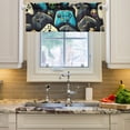 thumbnail image 3 of Gaming Controller Valance Curtains 54"x18" Rod Pocket for Kitchen Living Room Windows Farmhouse Decor, 3 of 6