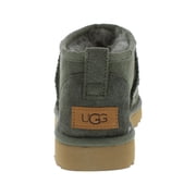 Ugg Classic Ultra Mini Women's Suede Wool Lined Ankle Boots
