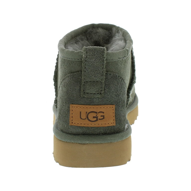 UGG Classic Ultra Mini Short Womens Shoes, Size 9, Forest UGG Classic Ultra Mini Short Womens Shoes, Size 9, Forest