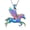 rainbow, variant on Cremation Urn Necklace for Ashes Flying Horse Cremation Jewelry Ashes Pendant Stainless Steel Keepsake Memorial for Jewelry for Women Men
