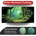 thumbnail image 4 of The Gaming Mat Company Single Player MTG Playmat & Gaming Mouse Pad - 28" x 14" Forest Gaming Mousepad Compatible with Magic The Gathering Playmats MTG Cards Gaming Mouse Mat Large Mouse Pad, 4 of 9