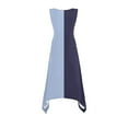 thumbnail image 6 of SMihono Women's Summer Irregular Hem Dresses Sleeveless Color Block Tank Dress A-Line Swing Loose Fit Dresses Light Blue 8, 6 of 7