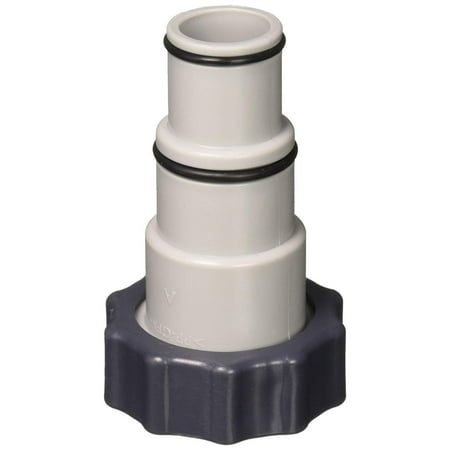 Replacement Hone - Replacement Hose Adapter A w/Collar for Threaded Connection Pumps (Pair), Converts 1.5 and 1.25 hoses for Intex pool sets By Intex