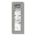 thumbnail image 2 of ArtToFrames 4" x 15" Classic Antique Silver Picture Frame, 4x15 inch Silver Wood Poster Frame (WOM-4926), 3 Pack, 2 of 6