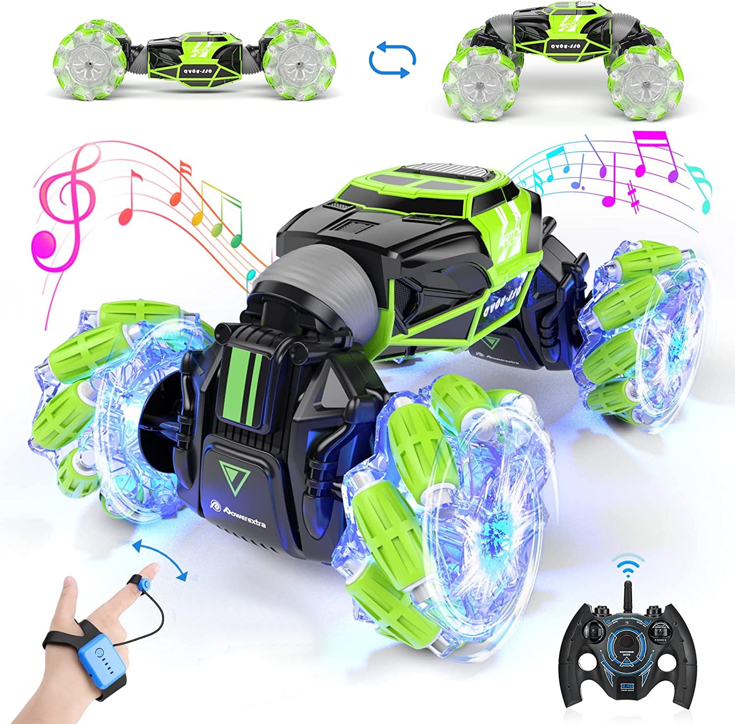 Gesture RC Car , Remote Control Car , RC Stunt Cars with Watch Hand