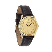 Seiko Men's Brown Strap Watch