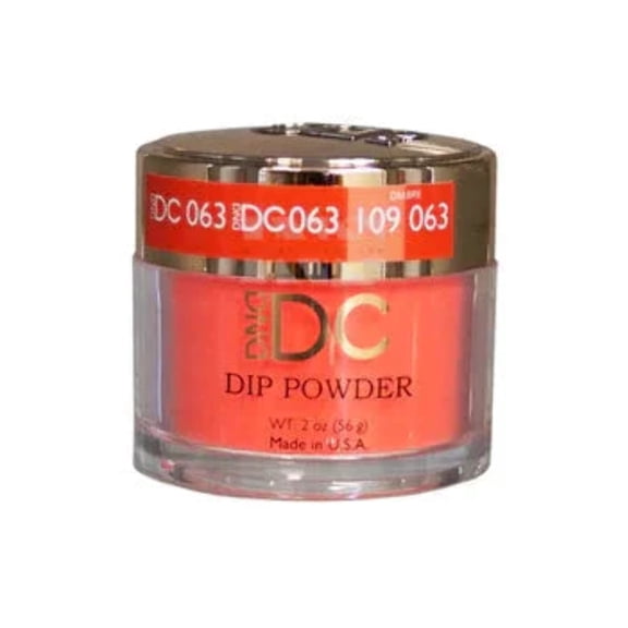 DND DC Dip - 063 Shocking Orange - 1.6 oz