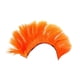 thumbnail image 4 of Decoración de peluca con casco para cosplay, fácil instalación, reutilizable, decoración para el cabello única Naranja, 4 of 9