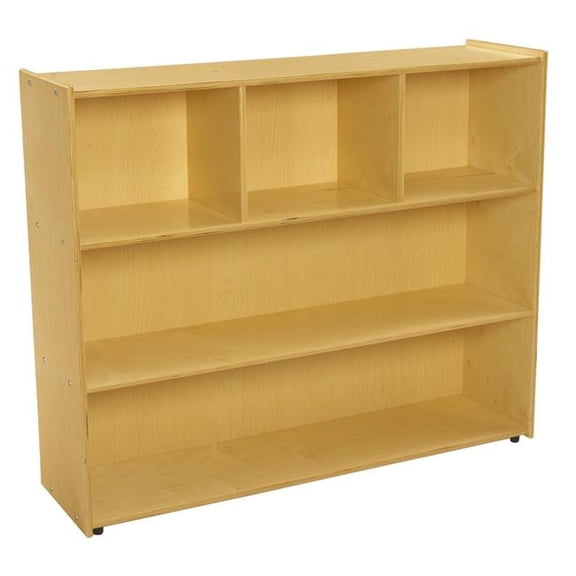 ABC 1526308 Childcraft Furnishings 3-Shelf Storage Unit, 48 x 13 x 40 in.