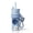 Floarl Blue, variant on Sidagar 24 oz Stainless Steel Double-Walled Vacuum Insulated Tumbler with Straw Lid, Red Cherry