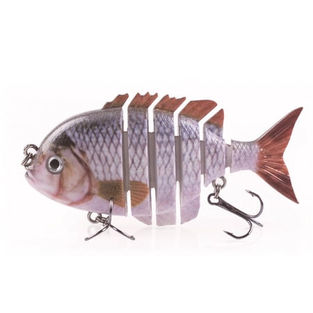 Fishing Baits Swimbait Muti-Section Jointed Casting Hard Lures Treble Hook Crankbait Sinking Tackle Swimming Lures Baits