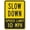 Color A1, variant on New Road Sign Slow Down Speed Limit 10 Mph, Heavy-Duty Aluminum Metal Tin Sign Street Sign 8x12 Inch