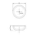 thumbnail image 5 of Anzzi LS-AZ288 Posh Series Deco-Glass Vessel Sink in Verdure Gold, 5 of 5