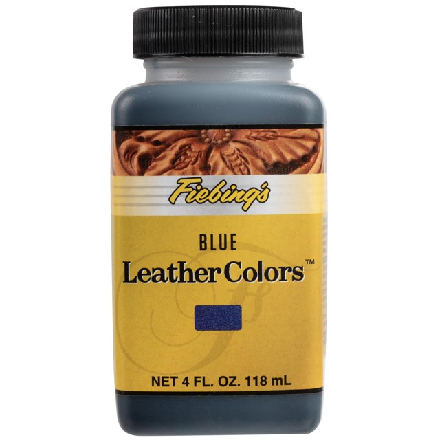 Tinte para cuero Fiebing's LeatherColors azul 120 ml a base de agua