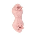 thumbnail image 4 of Masajeador Shiatsu de espalda y cuello, almohada de masaje EVA, cojín de soporte cervical portátil Rosa, 4 of 9
