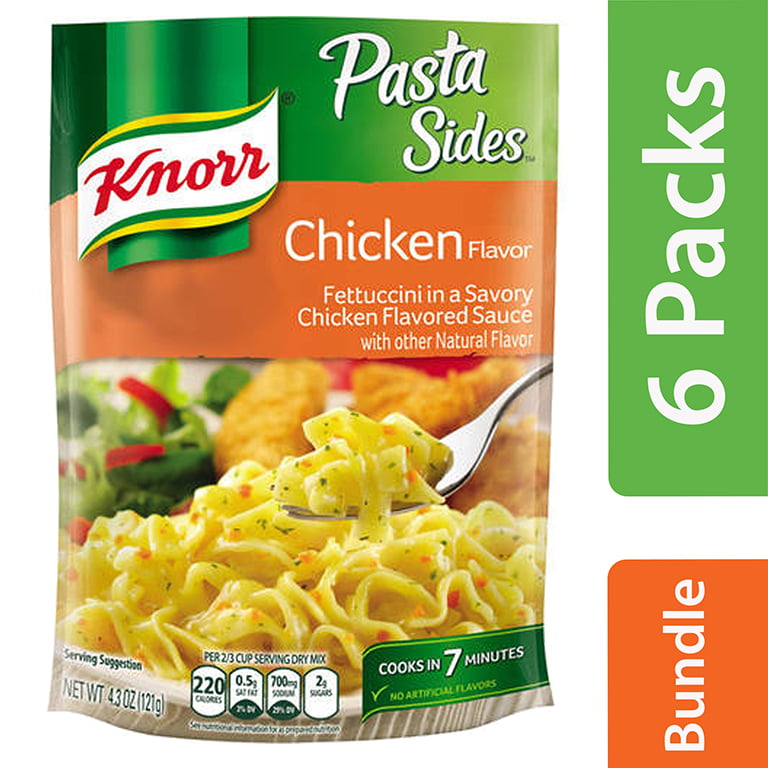(6 Pack) Knorr Chicken Pasta Side Dish, 4.3 oz - Walmart.com - Walmart.com