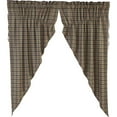 thumbnail image 2 of VHC Brands Rustic & Lodge Window Wyatt Prairie Curtain Pair, Khaki Tan, 2 of 7