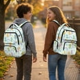 thumbnail image 2 of Yspwyqan School Backpack for Kids, 17 Inch Lightweight 600D Polyester Bookbag, Rainbow Baby Dragon Multi-Pocket Backpack Fits 15.6 Laptop for Elementary Middle School, 2 of 7