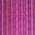thumbnail image 1 of Ahgly Company Indoor Square Oriental Purple Traditional Area Rugs, 8' Square, 1 of 4