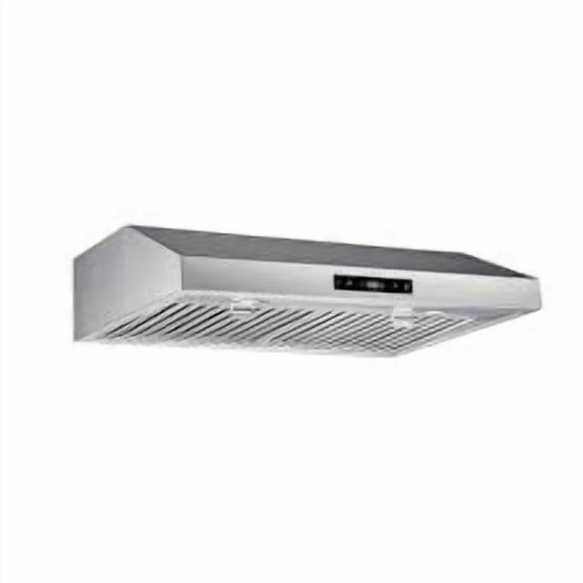 Vissani Hotte sous Armoire 30 Pouces 460CFM avec Réglage à 6 Vitesses et Commandes Tactiles en Acier Inoxydable