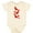 Natural, variant on Inktastic Cardinal Cute Bird Watching Boys or Girls Baby Bodysuit