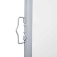 thumbnail image 3 of vidaXL Retractable Side Awning Cream 100x1000 cm, 3 of 5