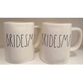 thumbnail image 2 of Rae Dunn BRIDESMAID LL White Ceramic Mug Pair, 2 of 3