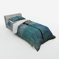 thumbnail image 3 of Dragonfly Duvet Cover Set, Grunge Vintage Old Backdrop and Dragonfly Bug Ombre Image, Bedding Set with Shams and Fitted Sheet, 3 Sizes, by Ambesonne, 3 of 3