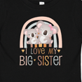 thumbnail image 4 of Inktastic Little Sister Newborn Baby Girls’ Boys or Girls Baby T-Shirt, 4 of 5