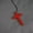 Red, variant on Women's Fashion Retro Dark Style Wooden Cross Necklace