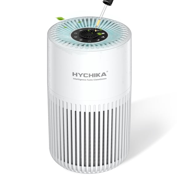 HYCHIKA HEPA Air Purifier, True H13 Filter, 56 CFM CADR, 20dB Quiet Sleep Mode for Home Bedroom